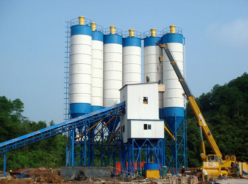 Concrete batching plants