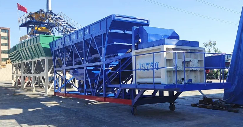 Stationary Concrete Batch Plant