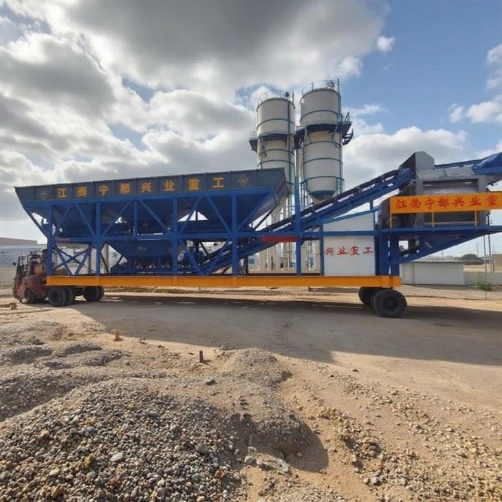 Portable Concrete Batch Machine